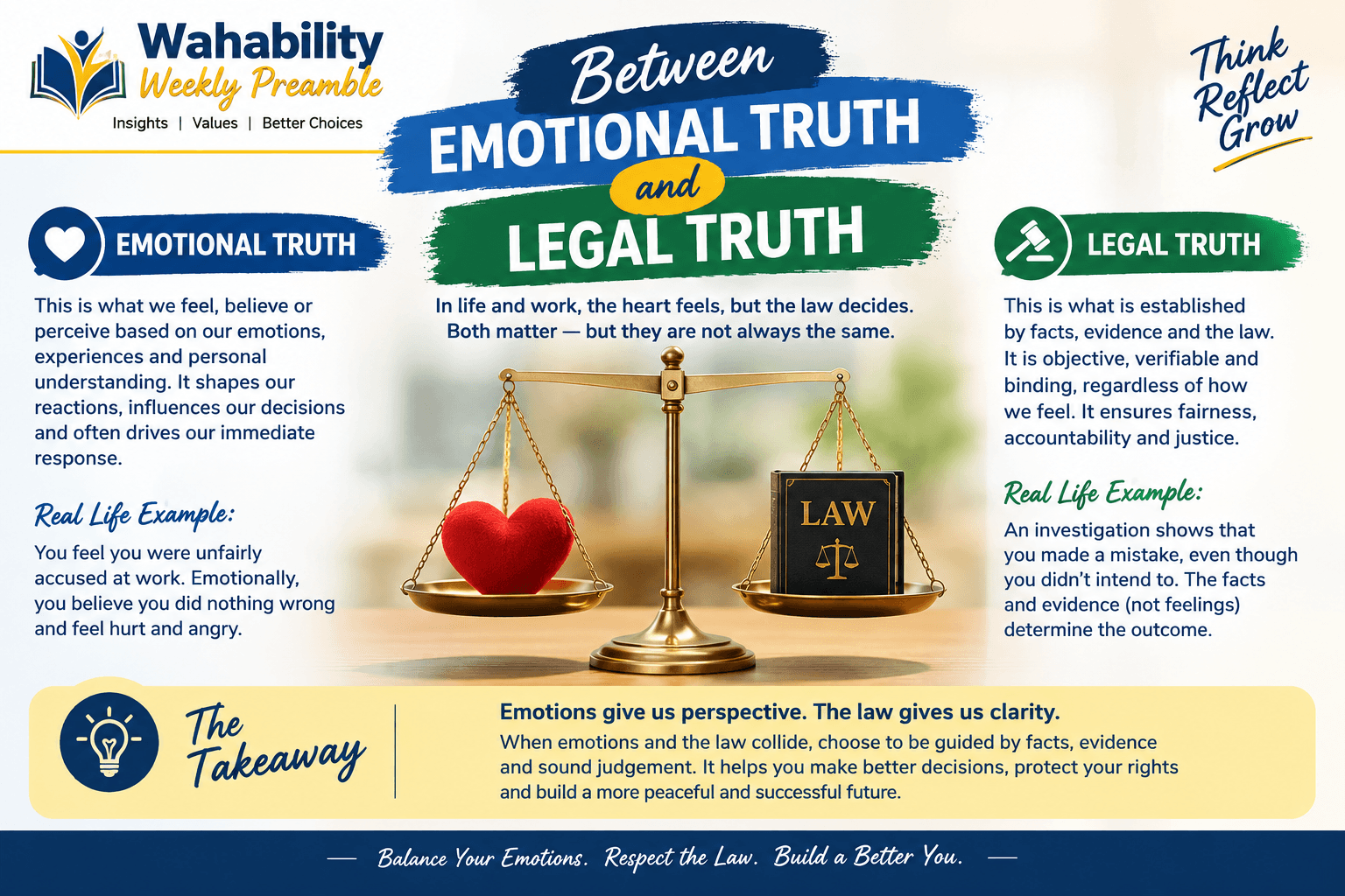 Between Emotional Truth and Legal Truth