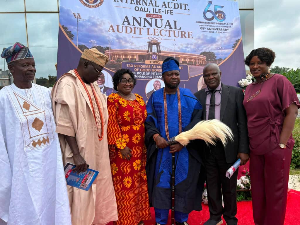OAU Directorate of Internal Audit Celebrates Successful 2026 Audit Week, Honours Distinguished Personalities